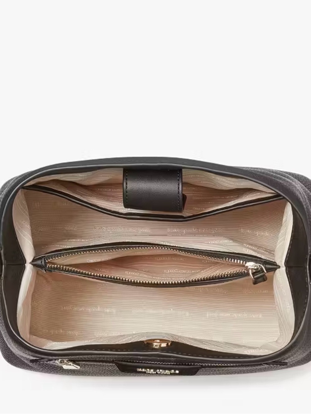 NWT Kate Spade Black Pebbled Leather Shoulder Bag with dust bag - Picture 7 of 16